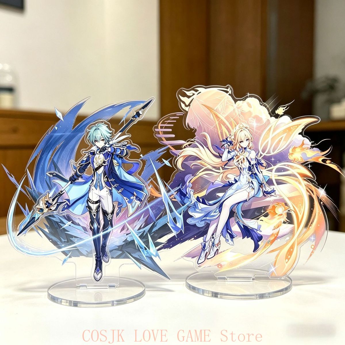 Desk Setup Table - Game Genshin Impact Lohen Nicole Reeyn