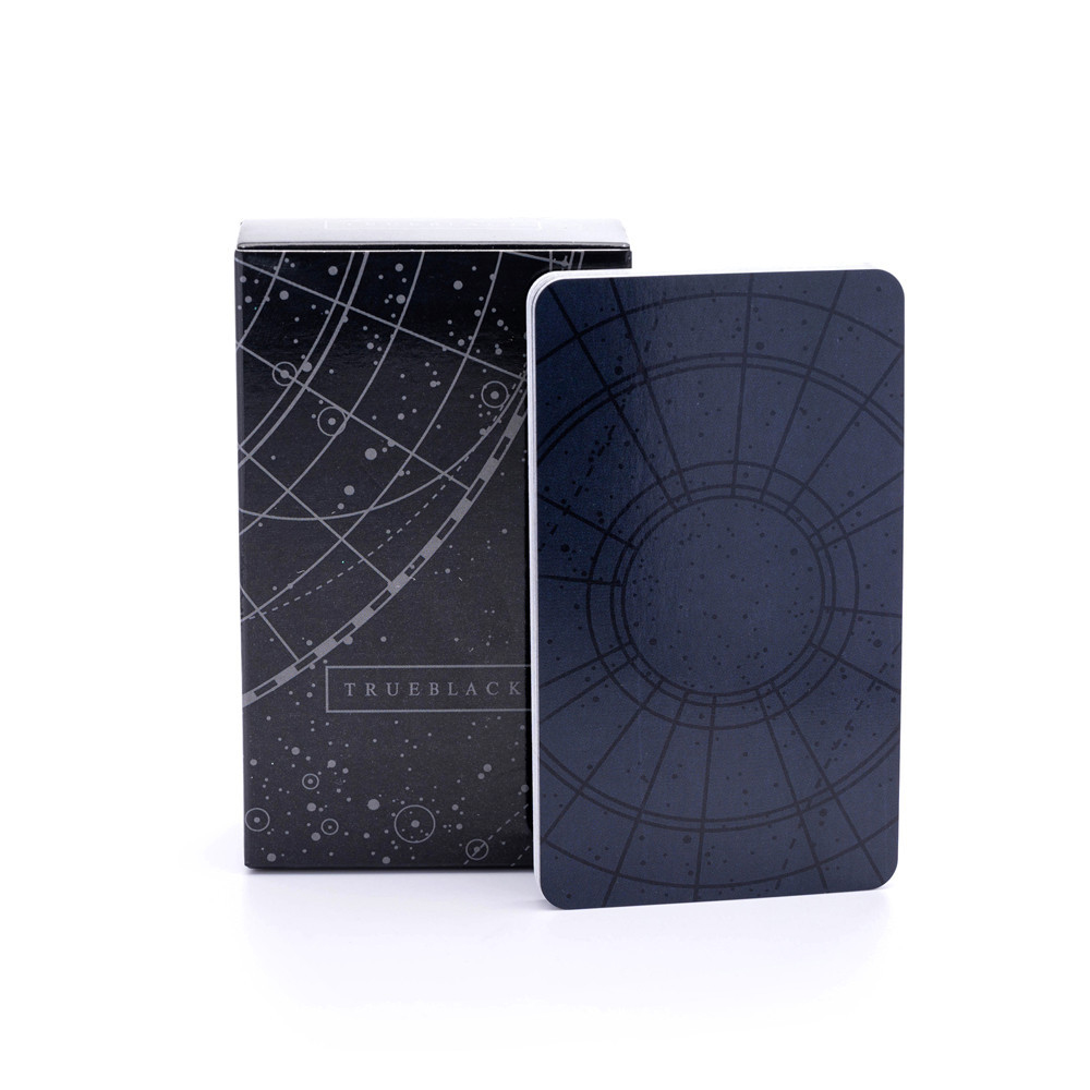 Desk Setup Black - True Black Tarot Cards 78 Cards