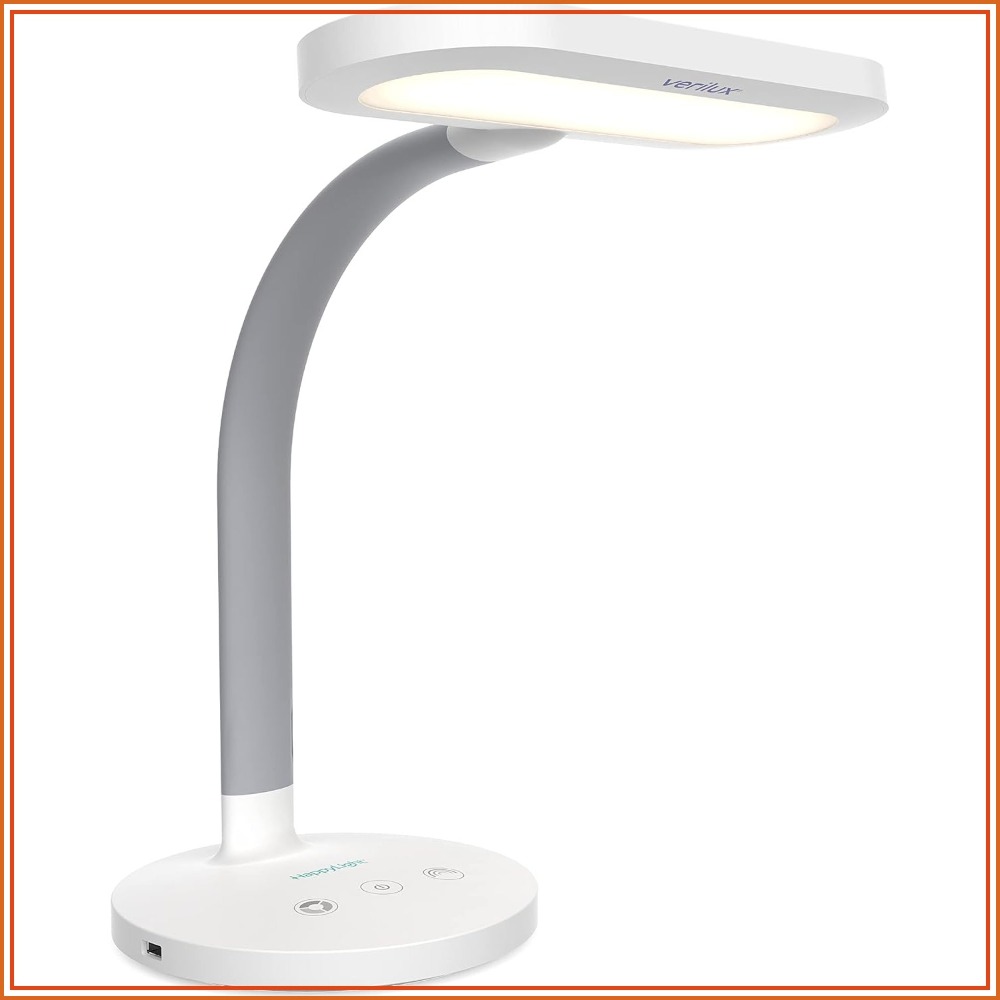 Led Desk Light Usb - 2-in-1 Light Therapy & Task Desk