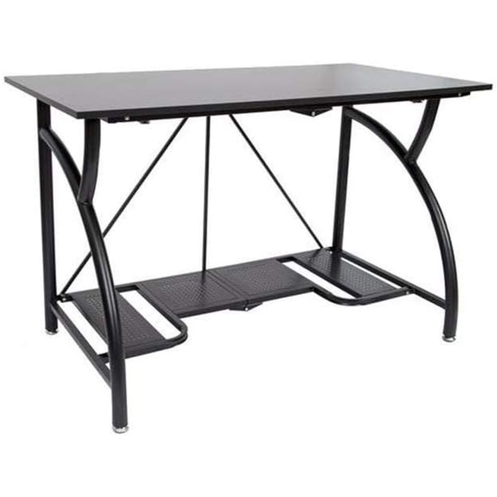 Desk Setup For Studying - Space-Saving Collapsible Computer Desk for Home