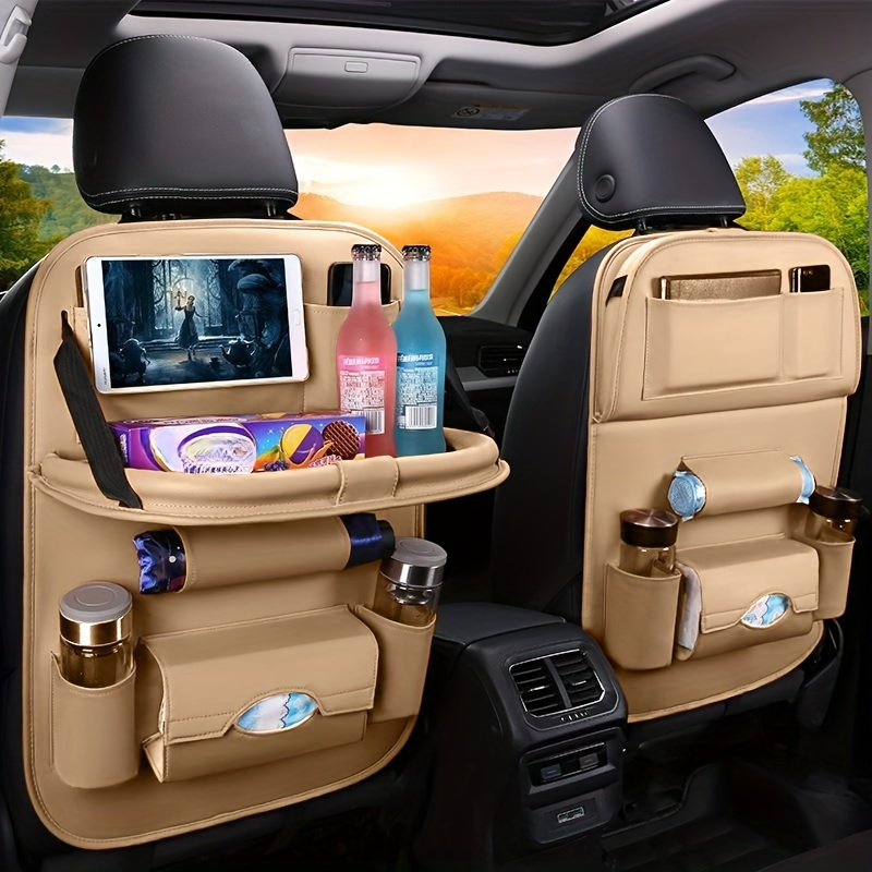 Desk Setup Notebook - Car Backseat Organizer Foldable Table Tray
