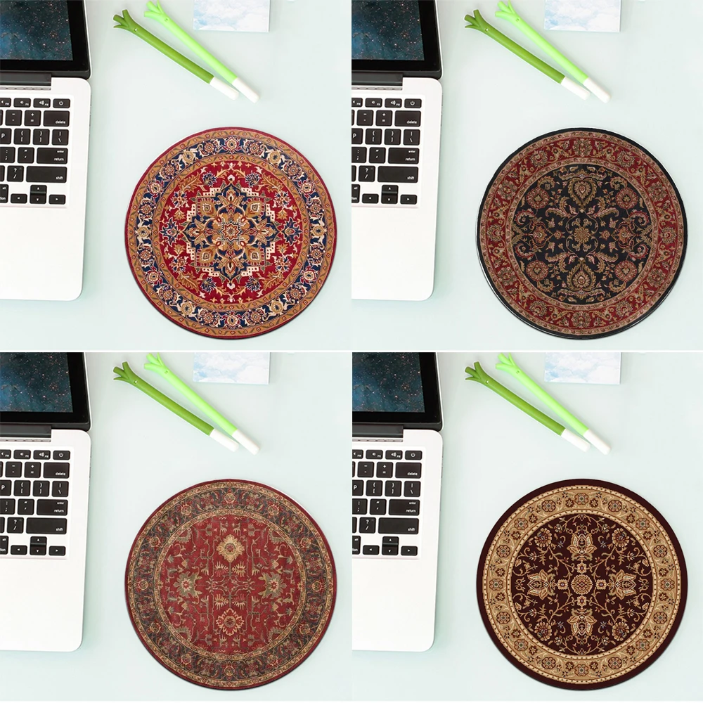 Desk Setup Rug - Persian Carpet Office Rug Computer Mouse