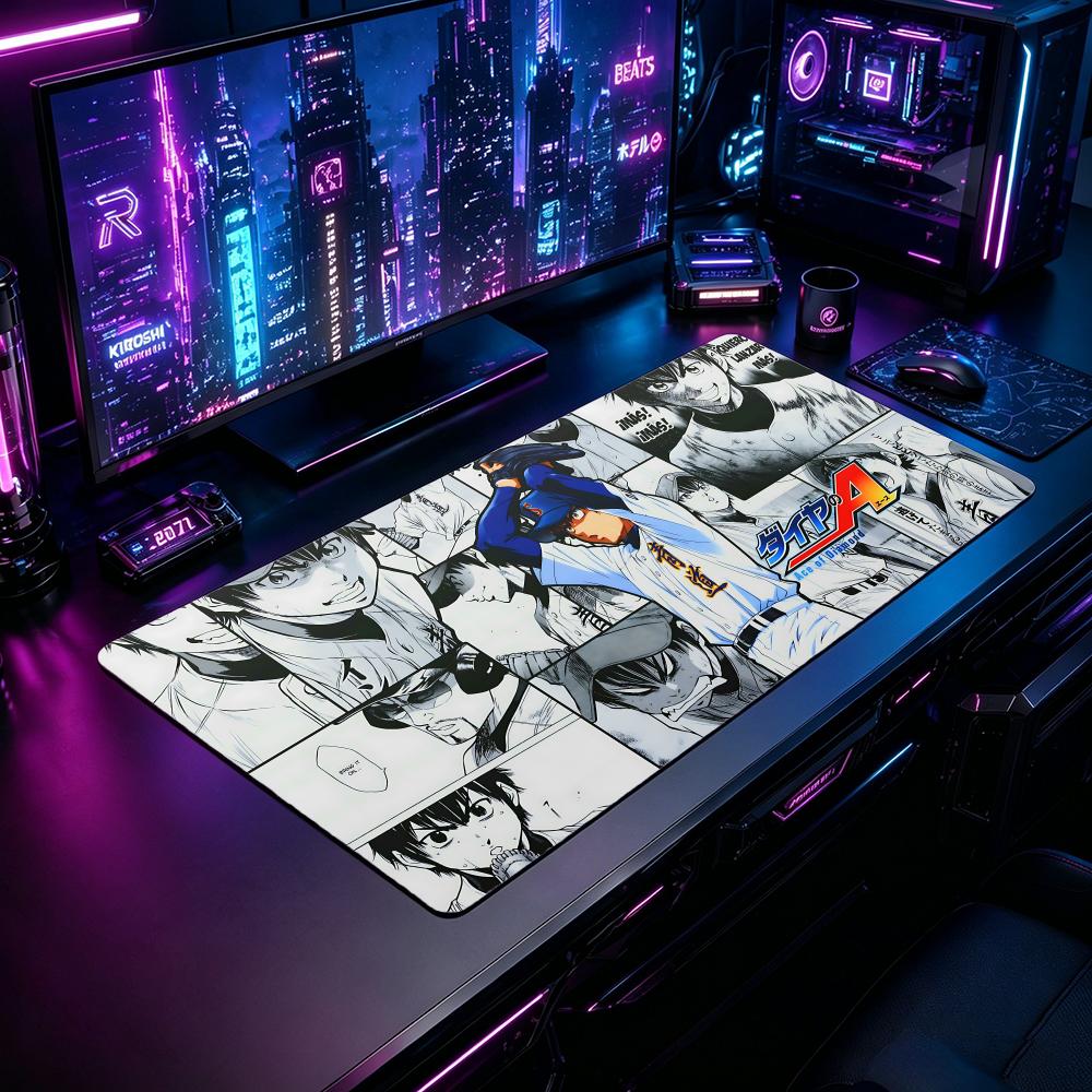 Desk Setup Pc And Laptop - Gaming Mouse Pad AAce of Diamond