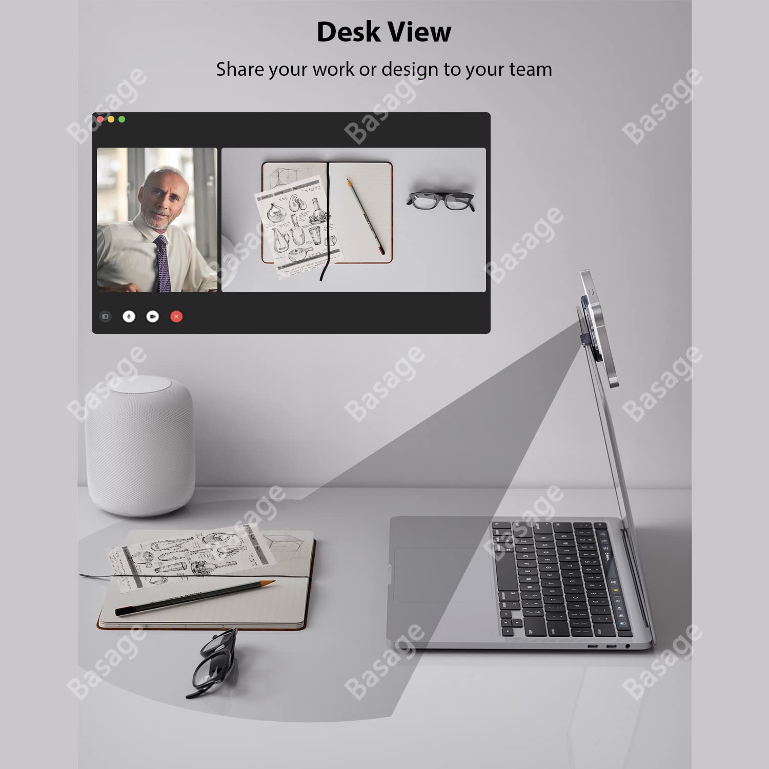 Continuity Camera Mount for Ma - đánh giá và giá Desk Setup Mac