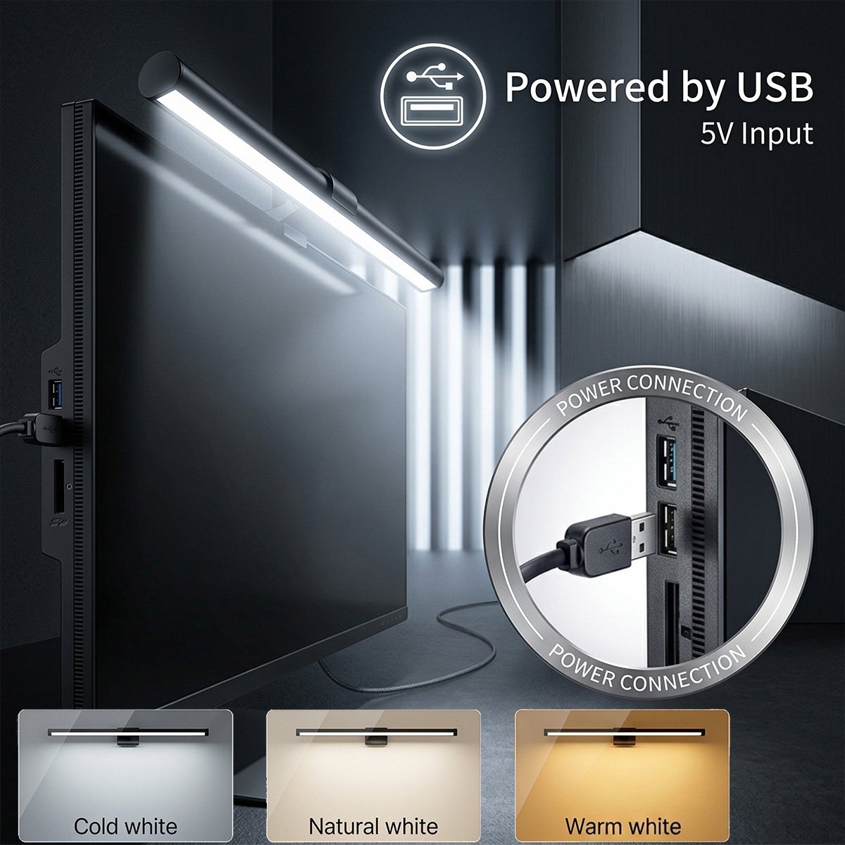 USB Powered LED Computer Scree - đánh giá và giá Led Desk Light Usb