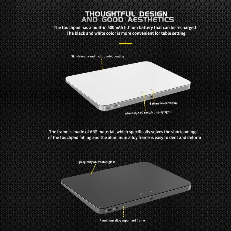 JOMAA Wireless Trackpad for Ma - đánh giá và giá Desk Setup Mac
