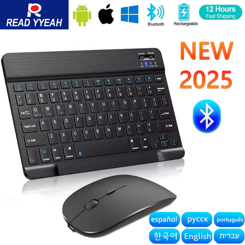 New 2025 Bluetooth Wireless Ke - đánh giá và giá Desk Setup Ipad
