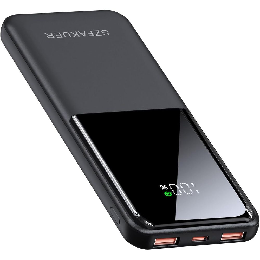 Slim 10000mAh USB-C Power Bank - đánh giá và giá Desk Setup Ipad