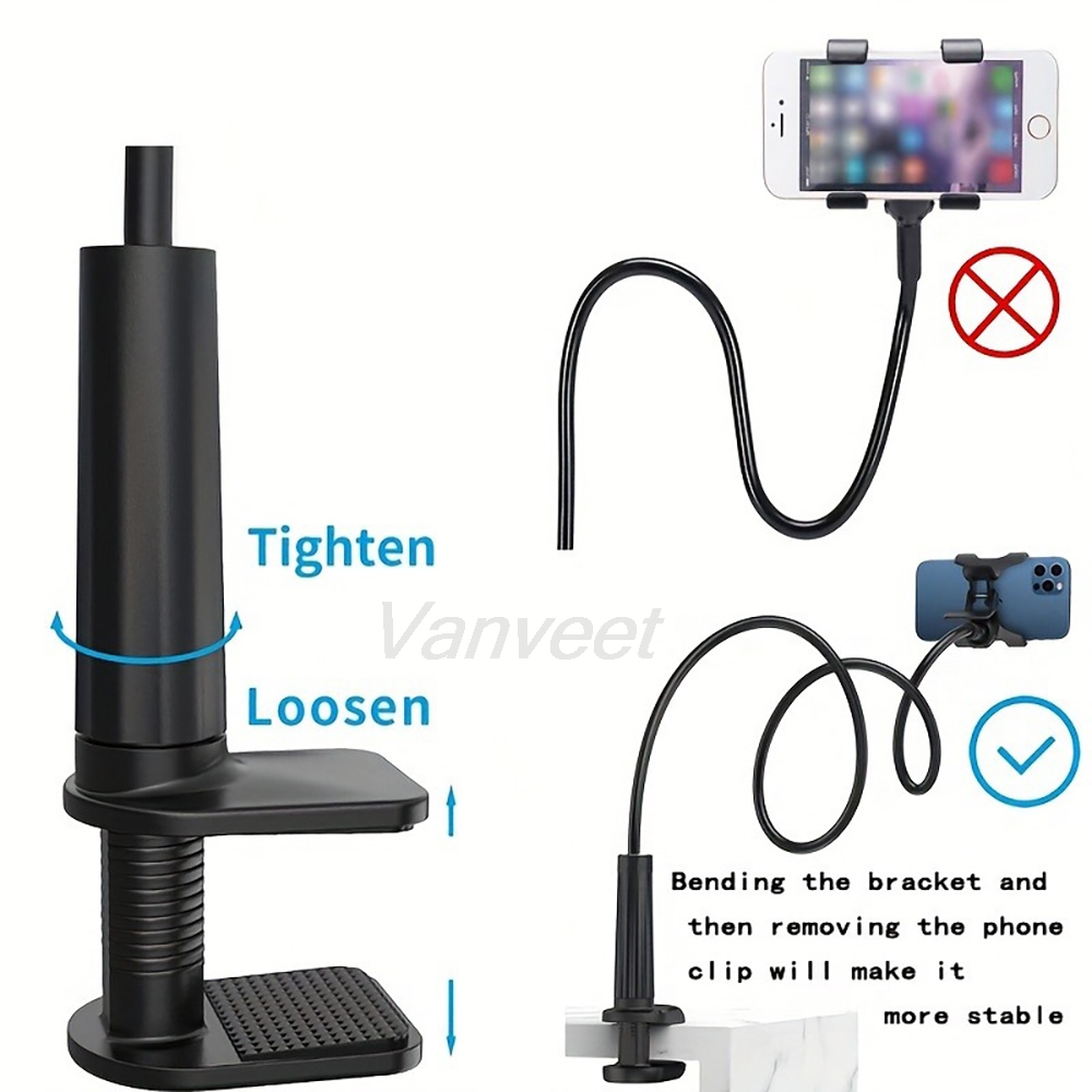 360° Mobile Phone Holder Stand - đánh giá và giá Desk Setup Table
