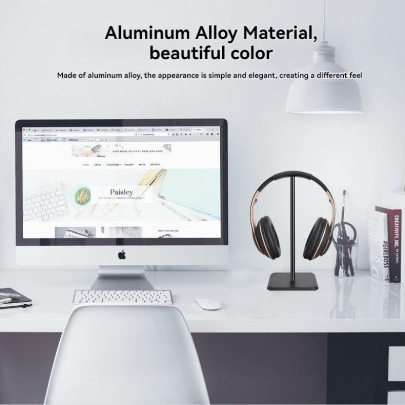 Plastic Desktop Headphone Stan - đánh giá và giá Desk Setup Table