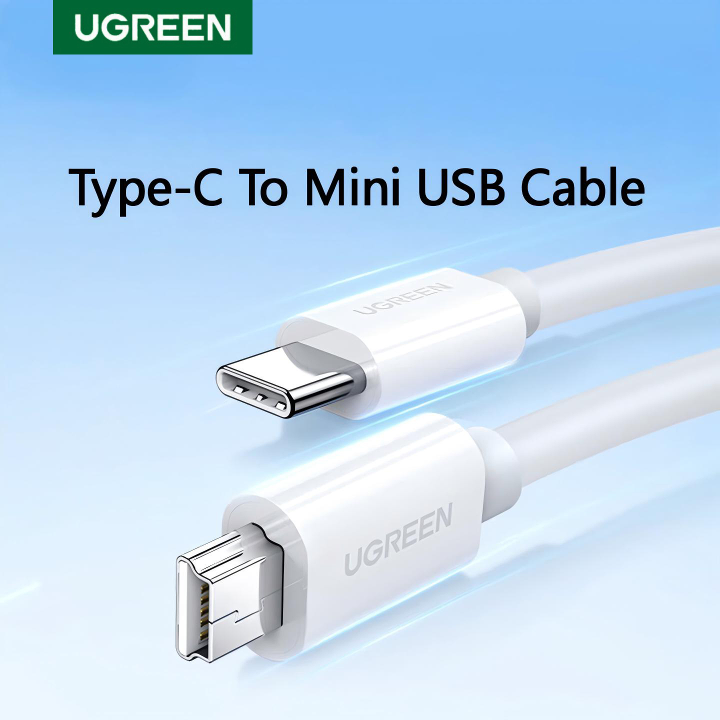 UGREEN USB2.0 Type C To Mini U - đánh giá và giá Desk Setup Ipad