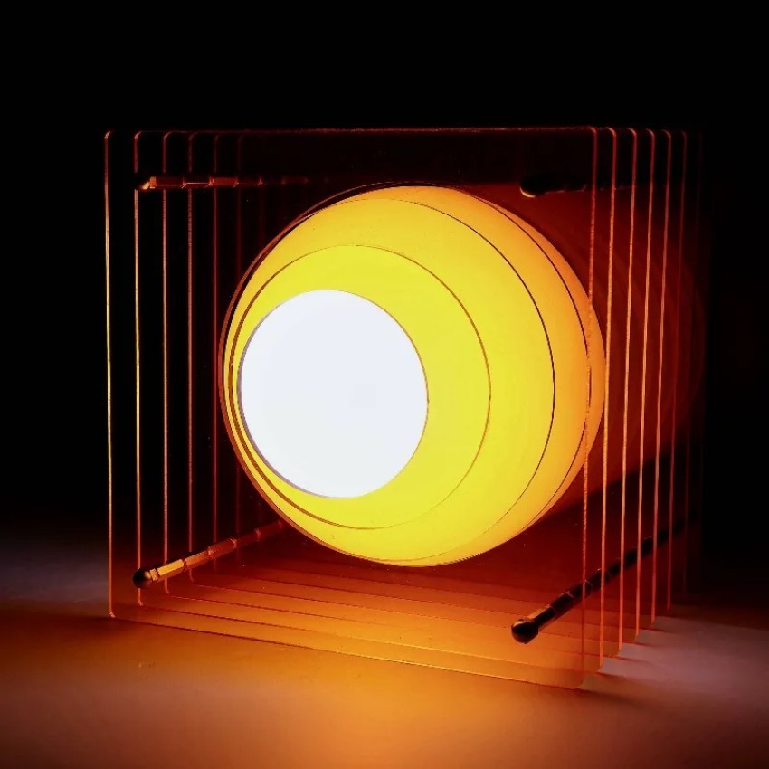 DIY Acrylic Thousand Layer Lam - đánh giá và giá Desk Setup Lamp