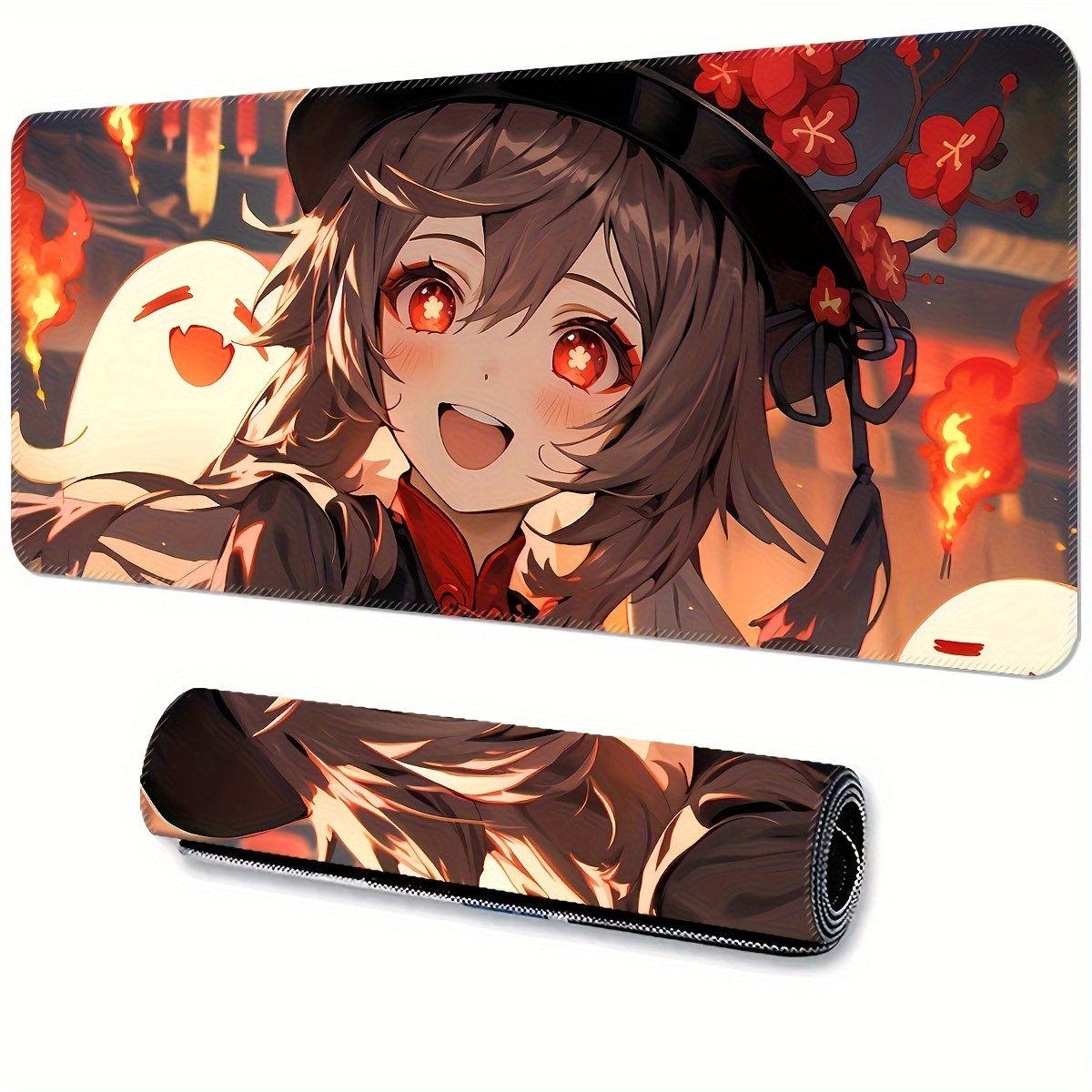 Large Anime Mouse Pad with Non - đánh giá và giá Desk Setup Rug