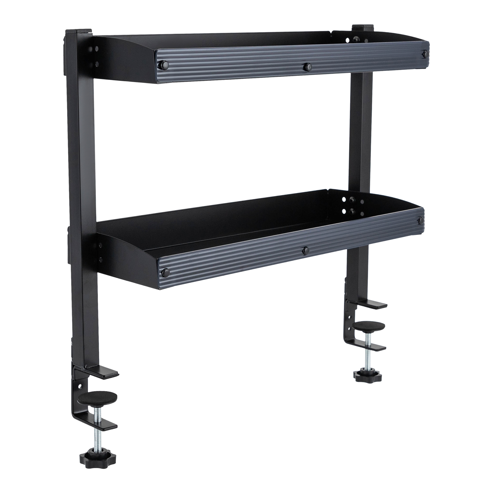 Clamp-on Desk Shelf, 2-Tier, A - đánh giá và giá Desk Setup Black