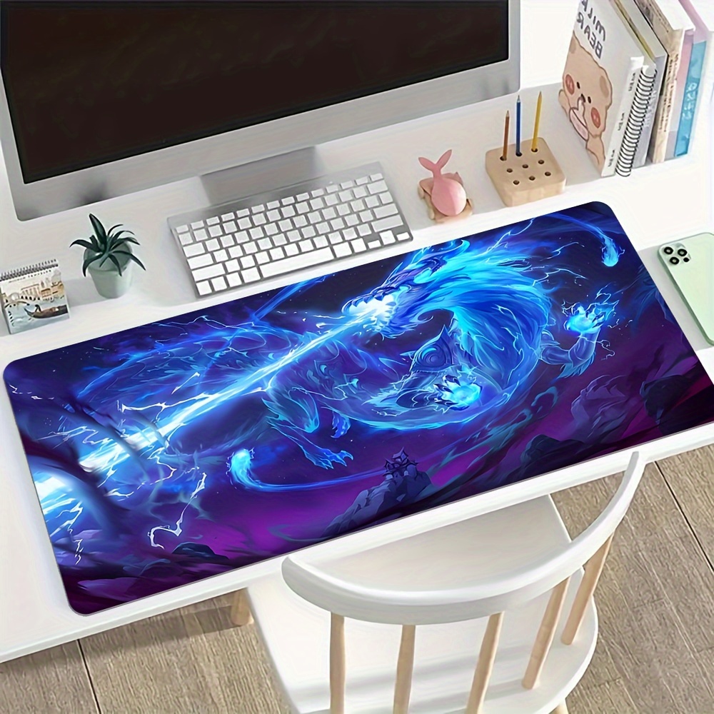 Blue Dragon Mouse Pad Speed Mo - đánh giá và giá Desk Setup Rug