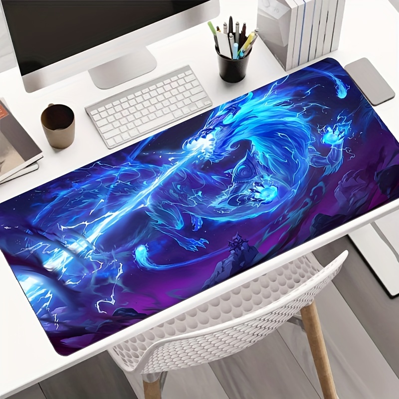 Blue Dragon Mouse Pad Speed Mo - đánh giá và giá Desk Setup Rug