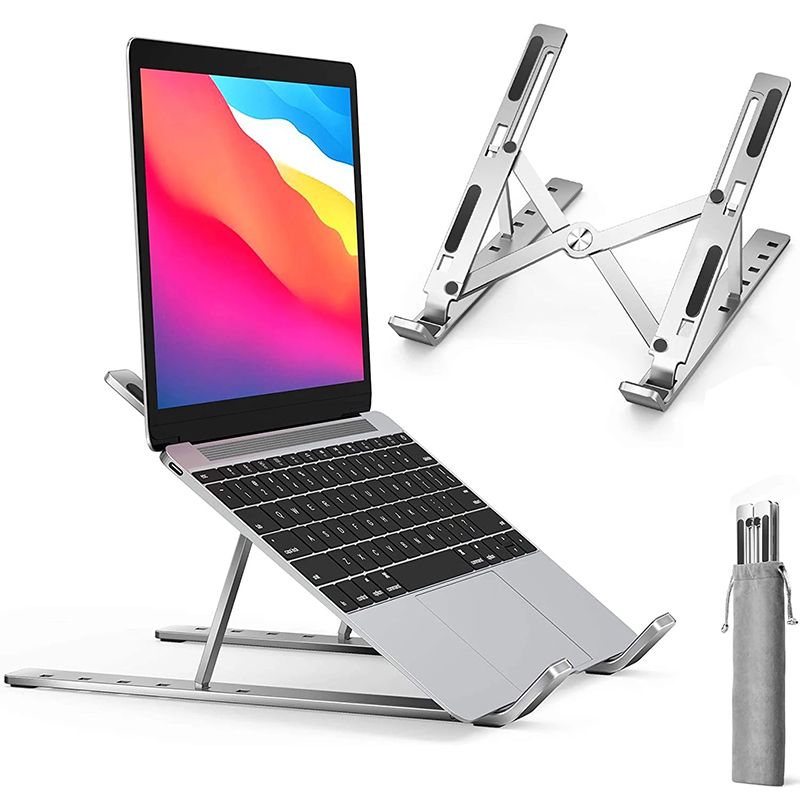 Metal Portable Foldable Laptop - đánh giá và giá Desk Setup Mac