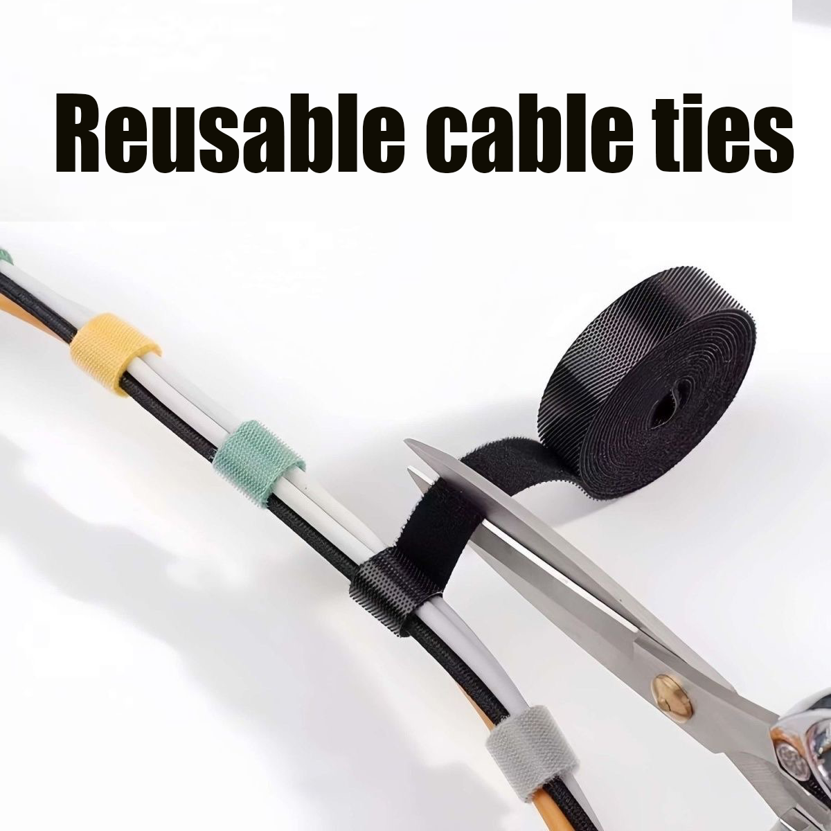 TUTI 0.78 Inch Width Nylon Str - đánh giá và giá Cable Velcro Strap