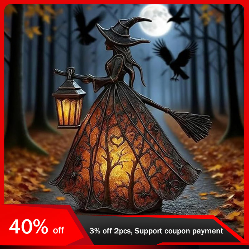 16cm/6.3in Halloween Witch Des - đánh giá và giá Desk Setup Lamp