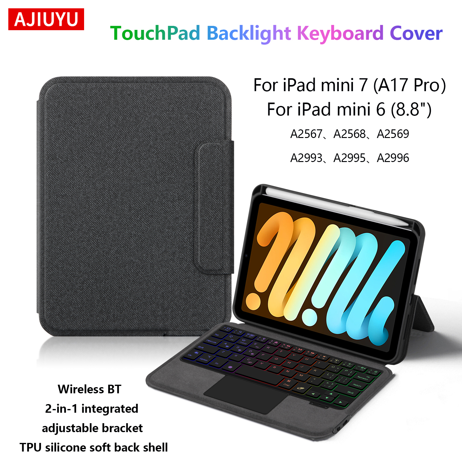 Keyboard Case For iPad mini (A - đánh giá và giá Desk Setup Ipad