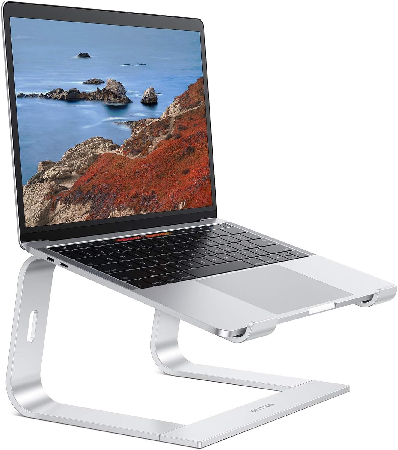 Adjustable Laptop Stand, Detac - đánh giá và giá Desk Setup Mac