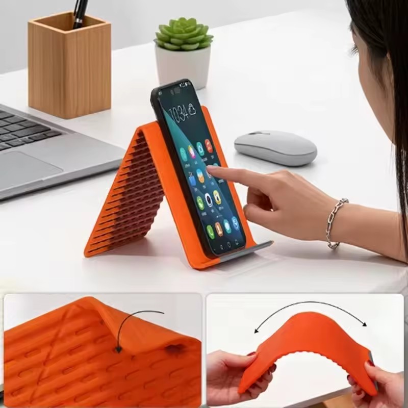 Lazy Portable Phone Stand Sili - đánh giá và giá Desk Setup Table