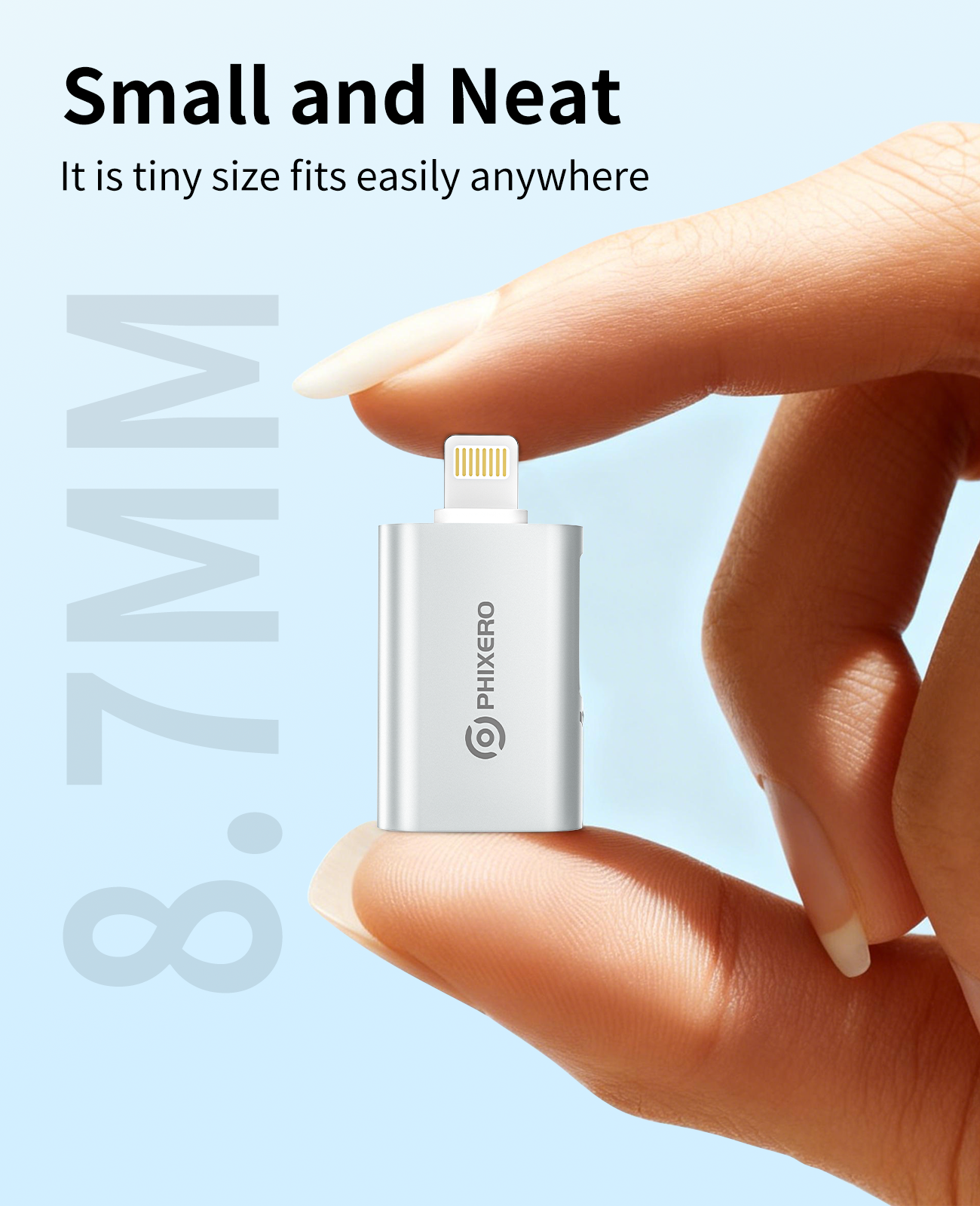 PHIXERO USB C OTG Adapter 27W  - đánh giá và giá Desk Setup Ipad