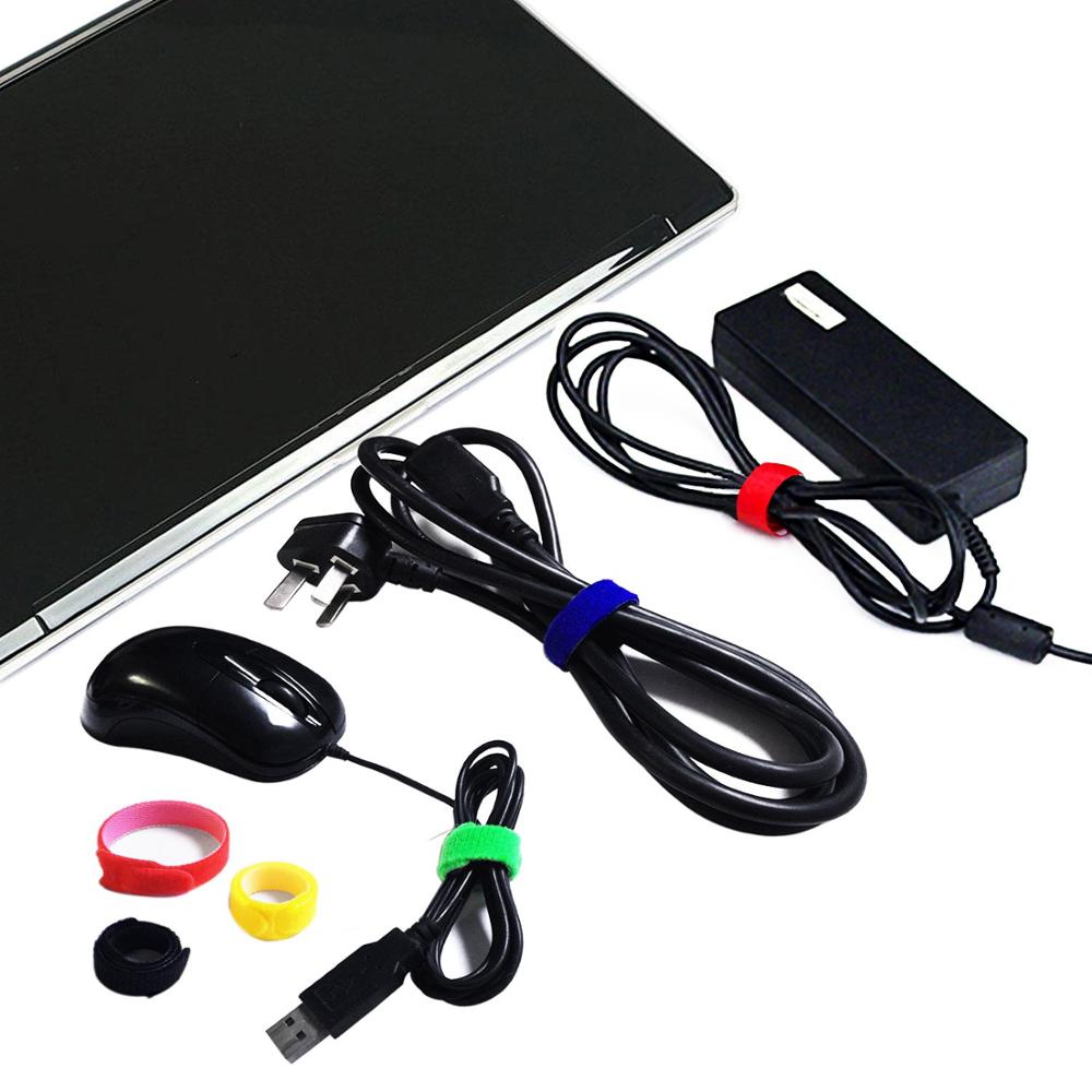 50pcs 12*150-300mm T-type Velc - đánh giá và giá Cable Velcro Strap