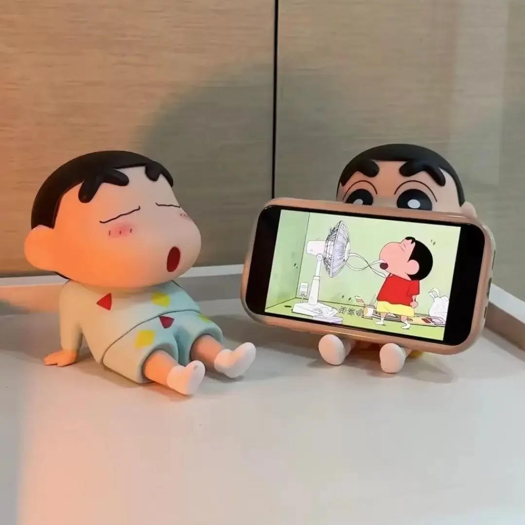 Crayon Shin-Chan Figure Phone  - đánh giá và giá Desk Setup Table