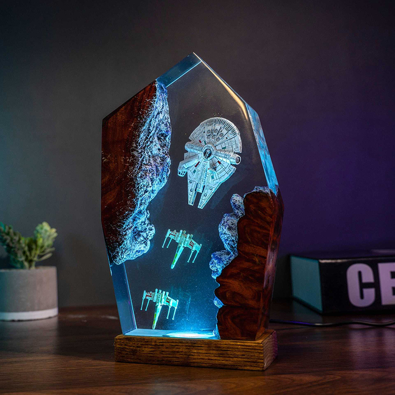 Table Resin Lamp Universe War  - đánh giá và giá Led Desk Light Usb
