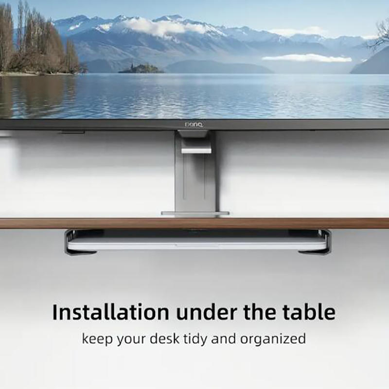 Under Desk Laptop Mount Metal  - đánh giá và giá Desk Setup Mac
