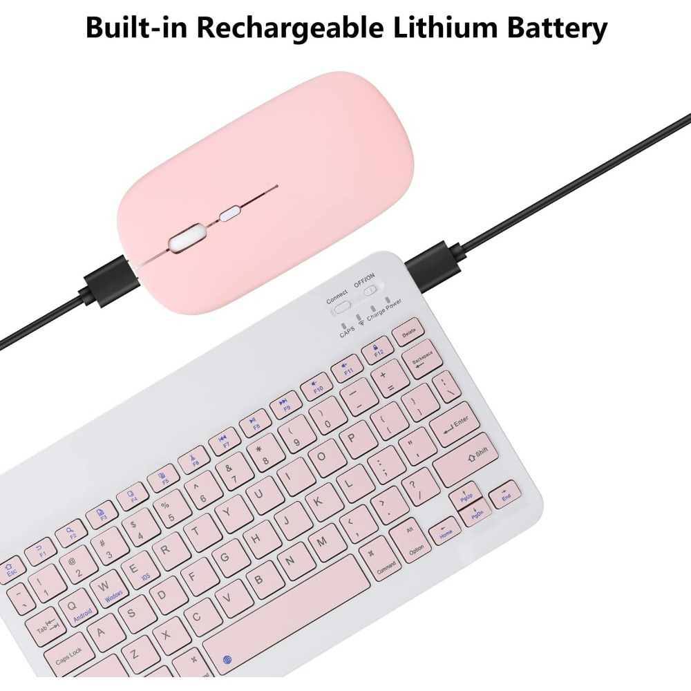 10 lnch Wireless  Bluetooth Mi - đánh giá và giá Desk Setup Ipad