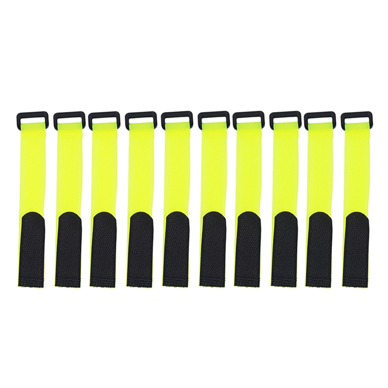 10pcs/set Velcro Tie Reusable  - đánh giá và giá Cable Velcro Strap