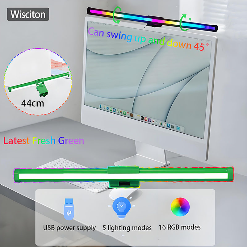 RGB Computer Monitor Light Bar - đánh giá và giá Desk Setup Lamp