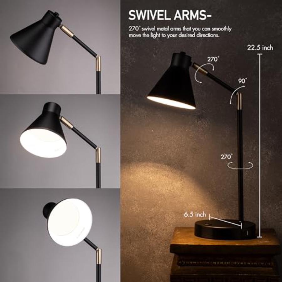 Astrum - LED Desk Lamp with Du - đánh giá và giá Led Desk Light Usb