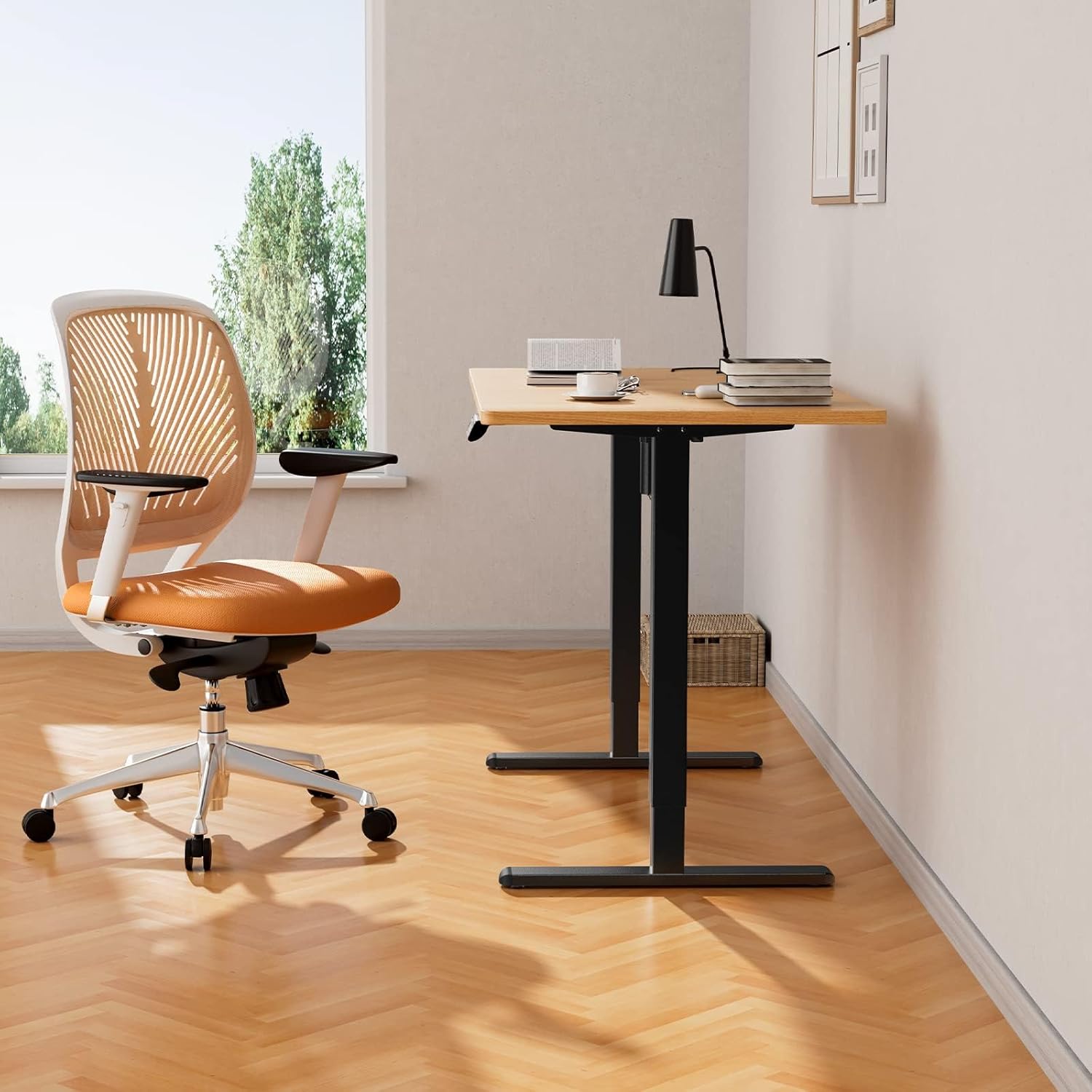Electric Standing Desk Legs, 4 - đánh giá và giá Desk Setup Black