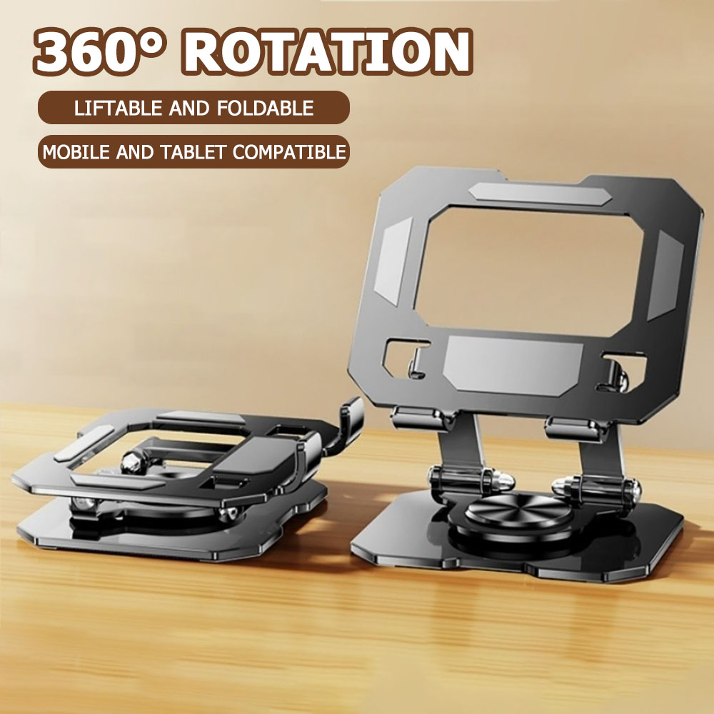 360° Rotatable Foldable Metal  - đánh giá và giá Desk Setup Ipad