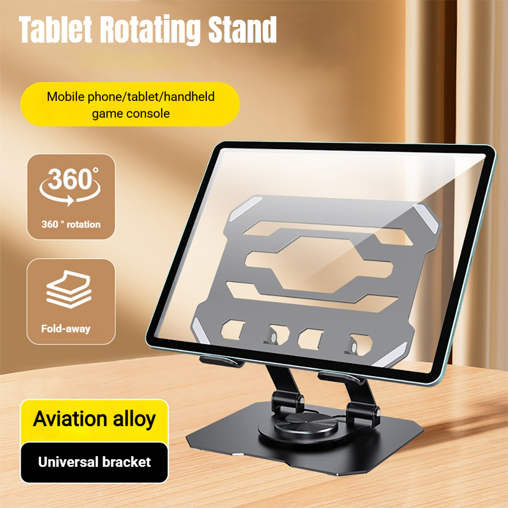 360° Rotatable Foldable Metal  - đánh giá và giá Desk Setup Ipad