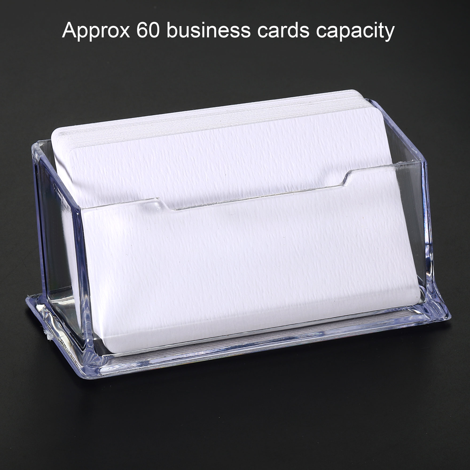 Plastic Business Card Holder 1 - đánh giá và giá Desk Setup Table
