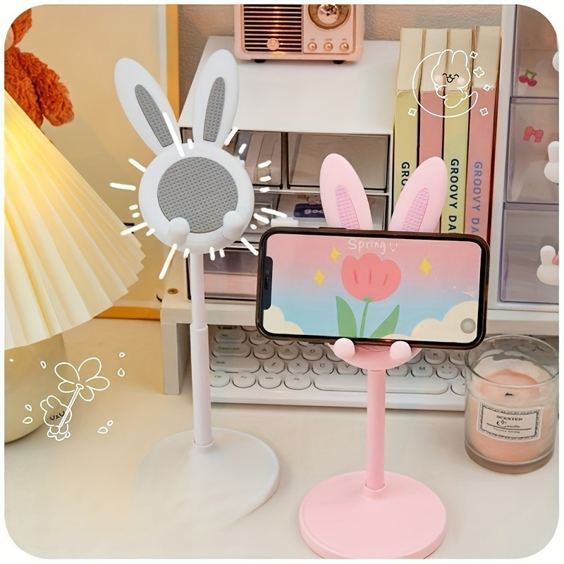 Pink Phone Holder Desktop Cell - đánh giá và giá Desk Setup Ipad