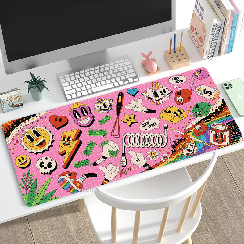 Graffiti Mausepad Office Rug D - đánh giá và giá Desk Setup Rug