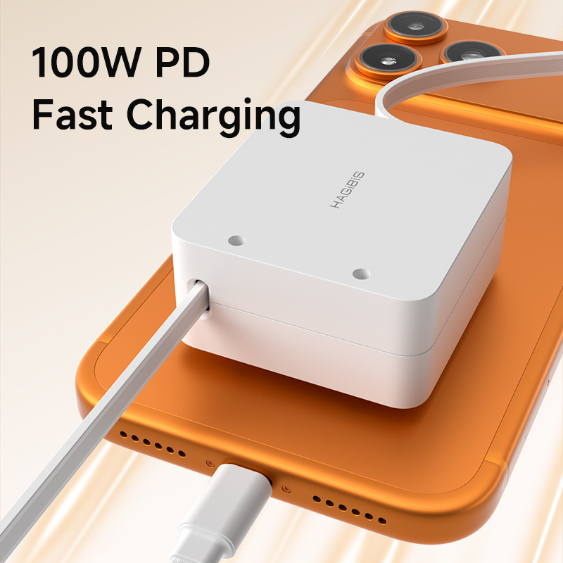 Hagibis Retractable USB C Cabl - đánh giá và giá Desk Setup Mac
