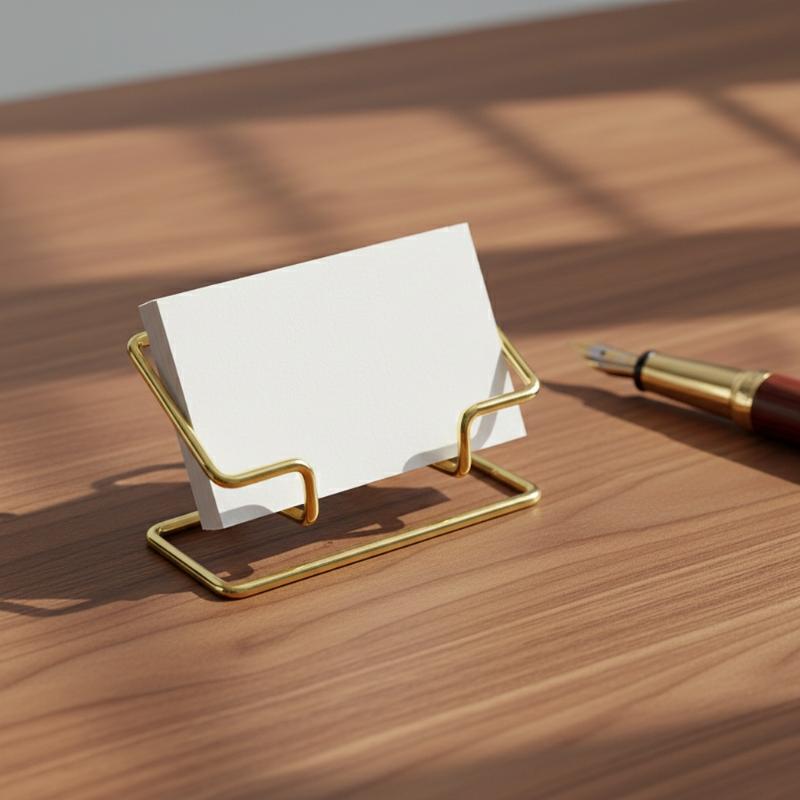 Premium Business Card Display  - đánh giá và giá Desk Setup Table