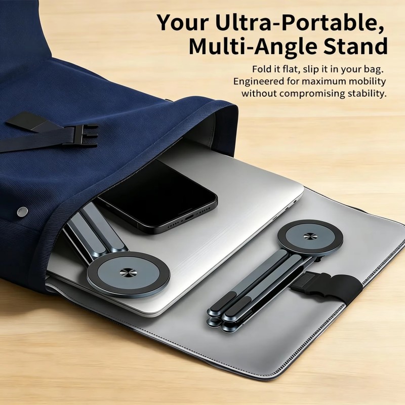 Magnetic Phone Holder Laptop A - đánh giá và giá Desk Setup Mac