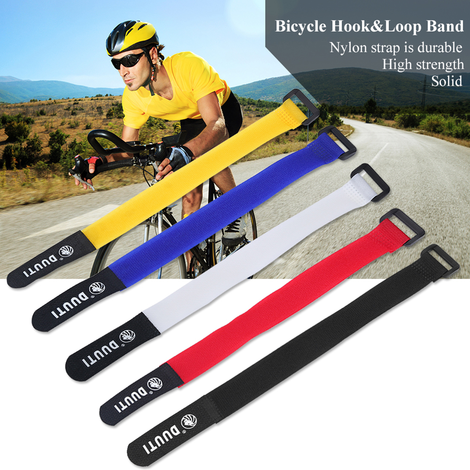DUUTI 25cm Bicycle Straps Spor - đánh giá và giá Cable Velcro Strap