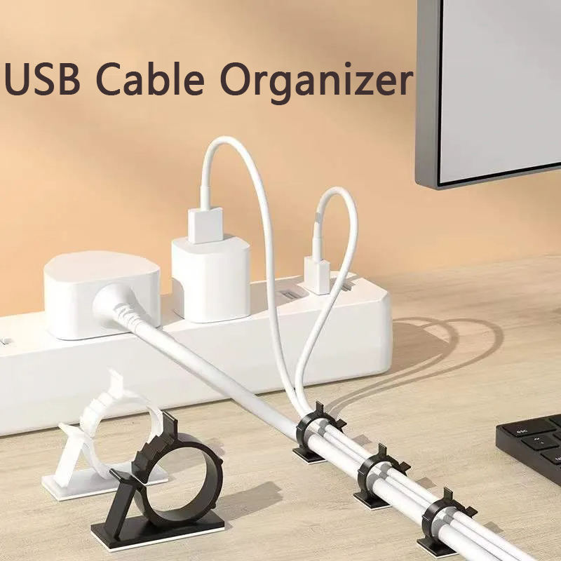 Cable Organizer Self Adhesive  - đánh giá và giá Desk Setup Notebook