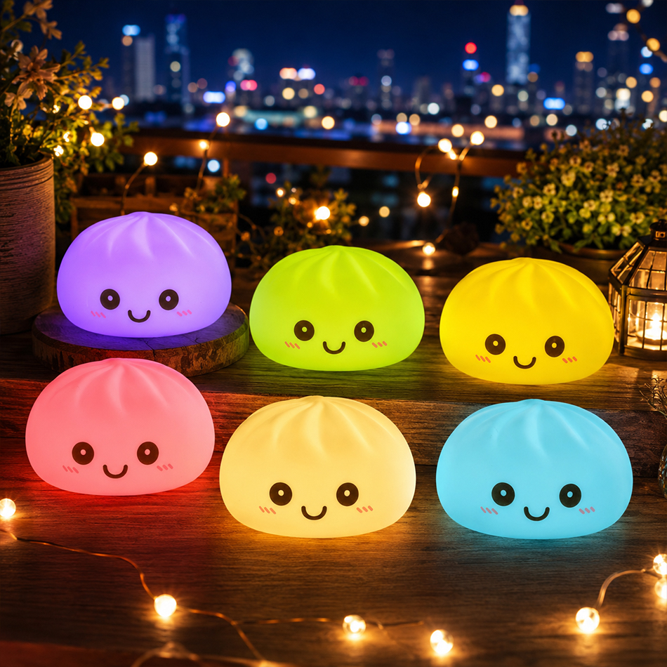 New Dumpling Night Lights Glow - đánh giá và giá Desk Setup Lamp