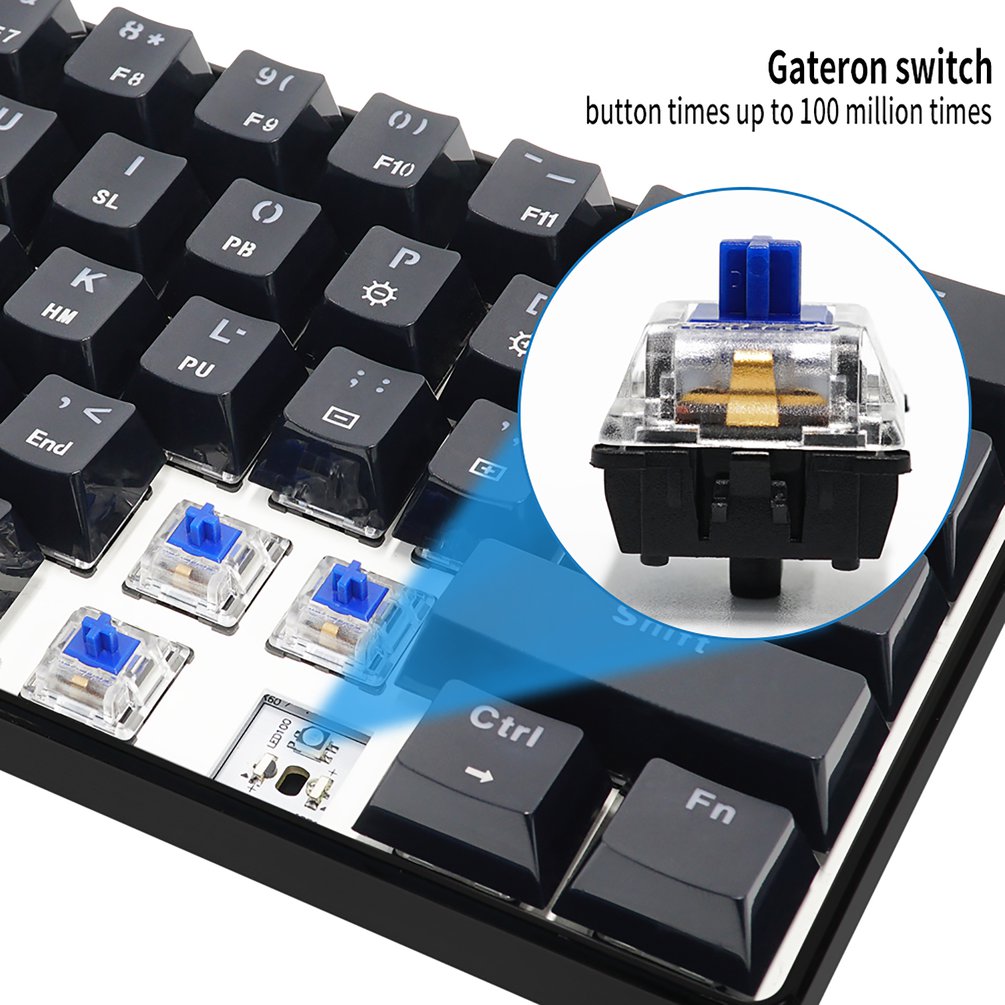 SKYLOONG GK61 Mini Portable 60 - đánh giá và giá Desk Setup Ipad