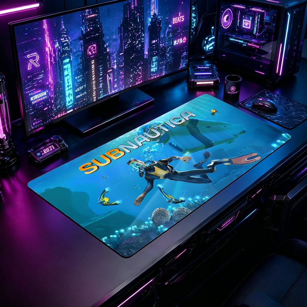 Gaming Mouse Pad SSubnautica M - đánh giá và giá Desk Setup Pc And Laptop