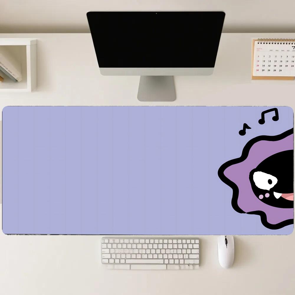 Playmat Cute Purple Expression - đánh giá và giá Desk Setup Rug